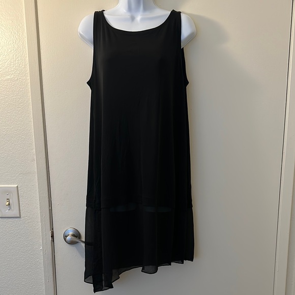 Eileen Fisher Black Sleeveless Dress M - Picture 1 of 5